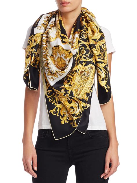 scarf versace